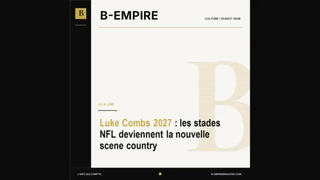 Luke Combs 2027 : les stades NFL deviennent la nouvelle scene country