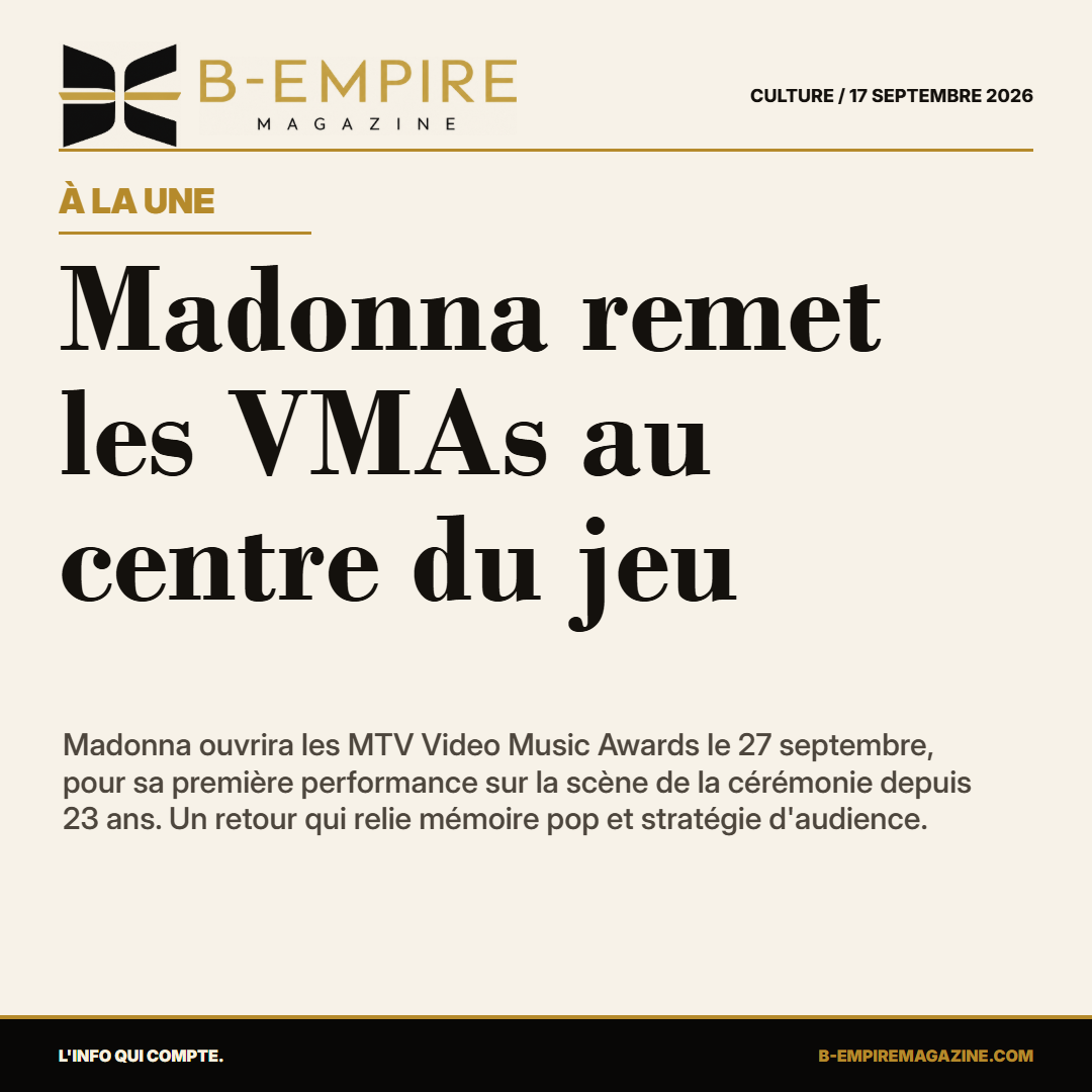 Madonna remet les VMAs au centre du jeu