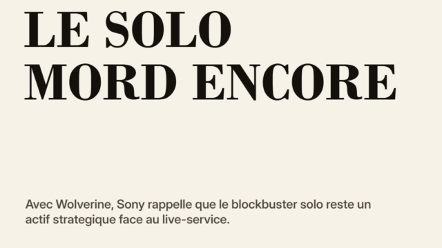 Marvels Wolverine : Sony remet le blockbuster solo au centre du jeu vidéo