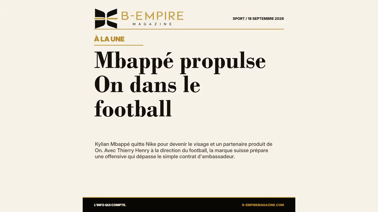 Mbappé propulse On dans le football