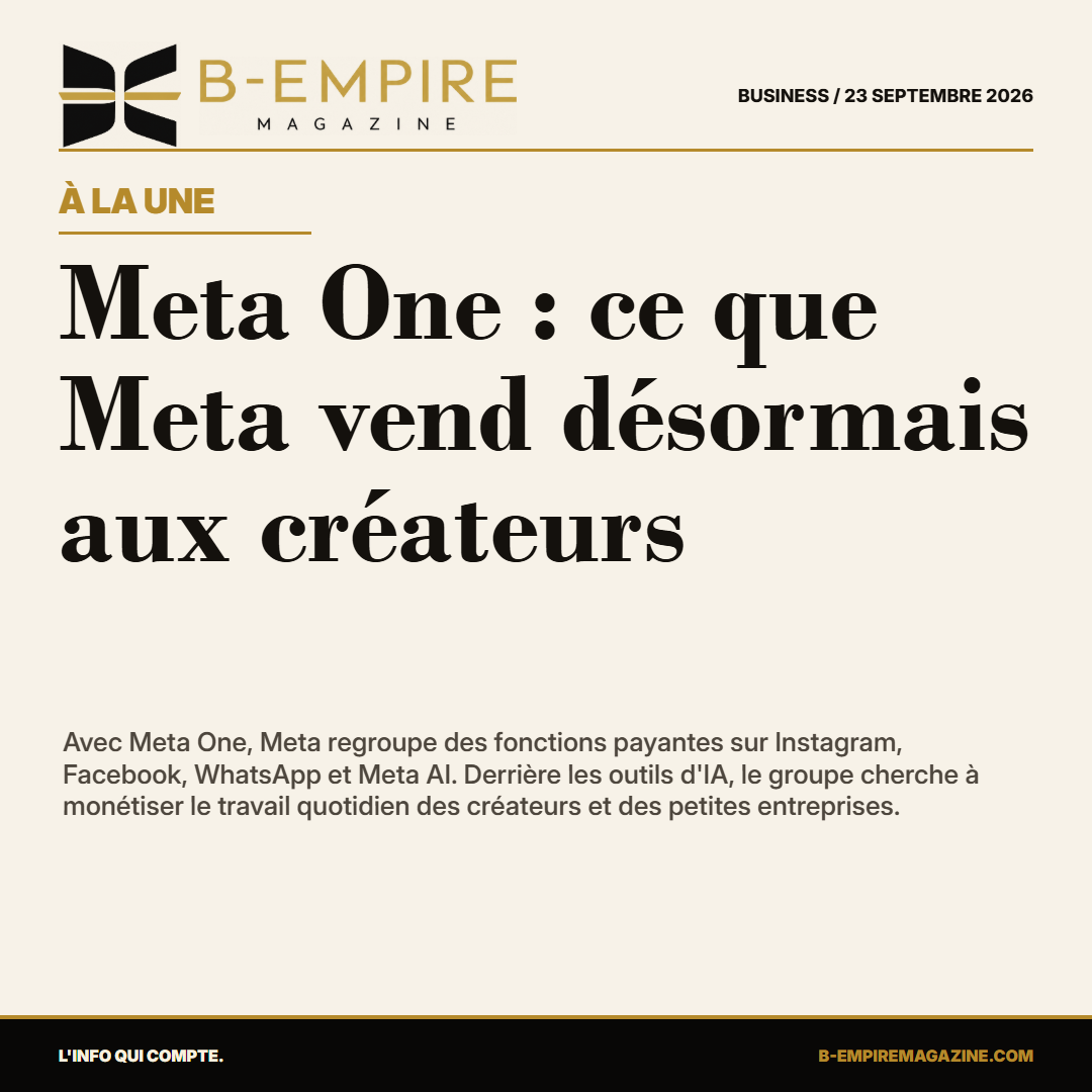 Meta One : la création de contenu et la relation client passent à l'abonnement