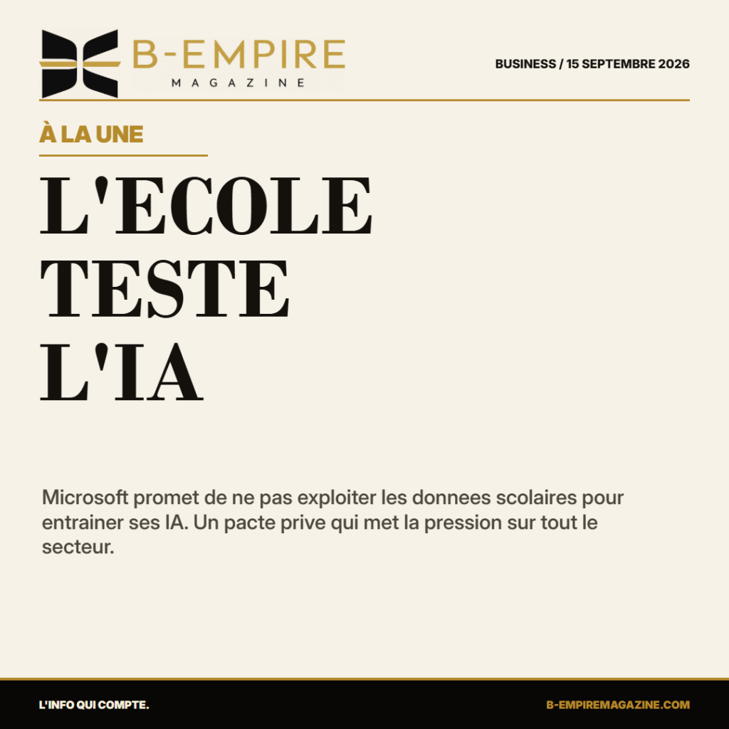 IA à l’école : Microsoft pose ses garde-fous pendant que Washington temporise