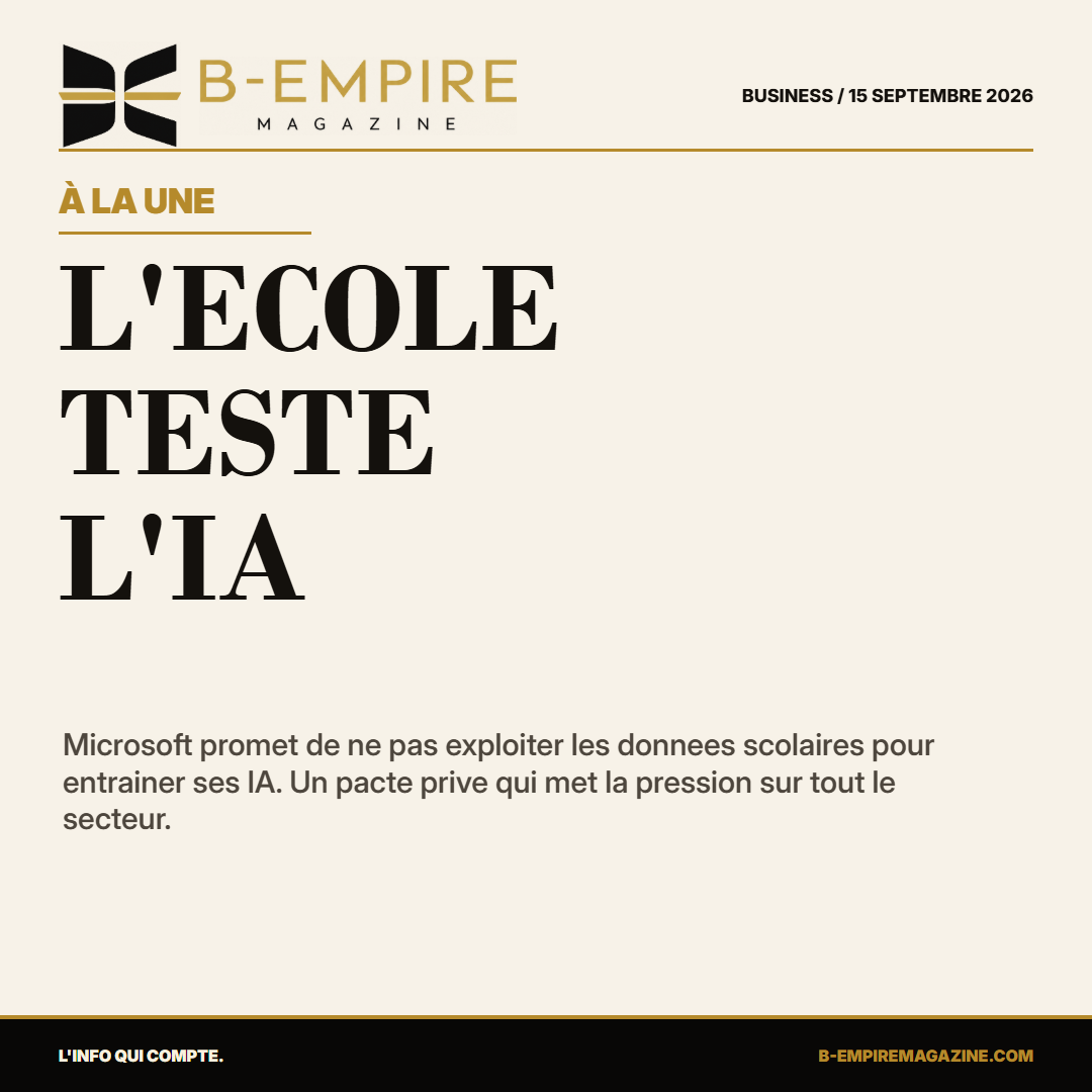 IA à l’école : Microsoft pose ses garde-fous pendant que Washington temporise