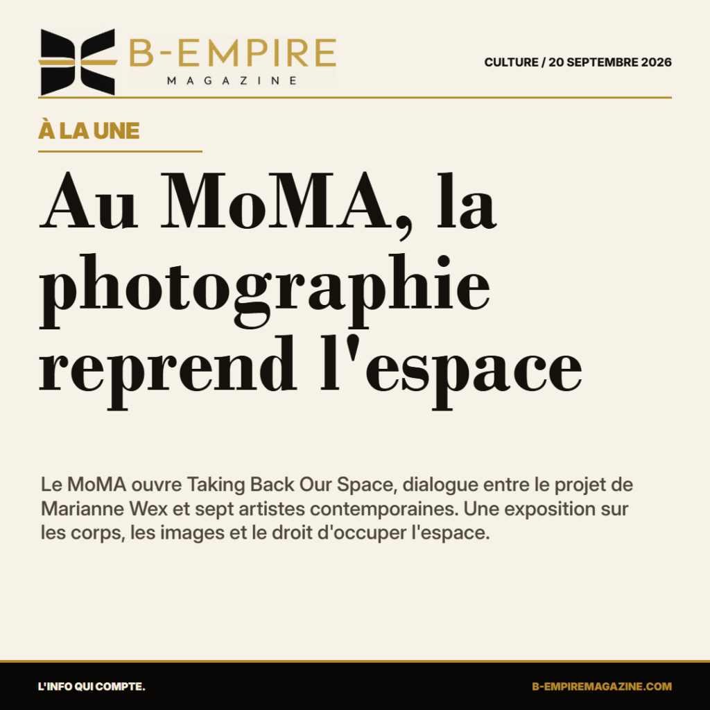 Au MoMA, la photographie reprend l'espace