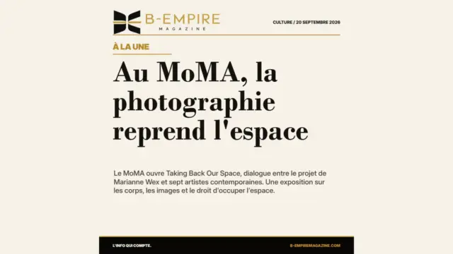 Au MoMA, la photographie reprend l'espace