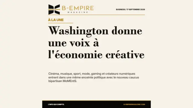 Washington donne une voix à l'économie créative