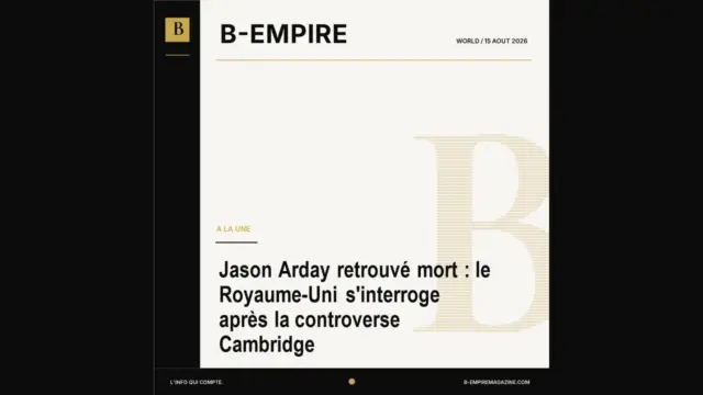 Jason Arday retrouvé mort : le Royaume-Uni s'interroge après la controverse Cambridge
