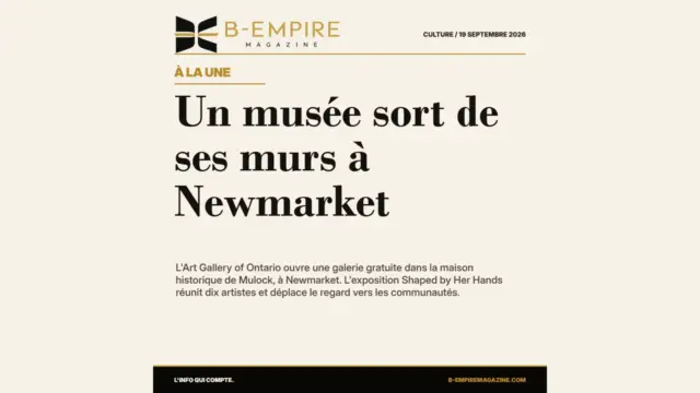 Un musée sort de ses murs à Newmarket