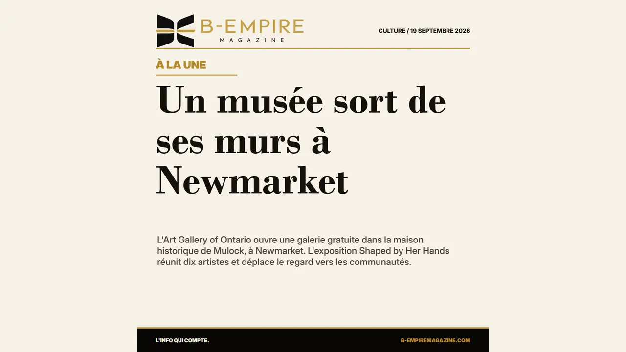 Un musée sort de ses murs à Newmarket