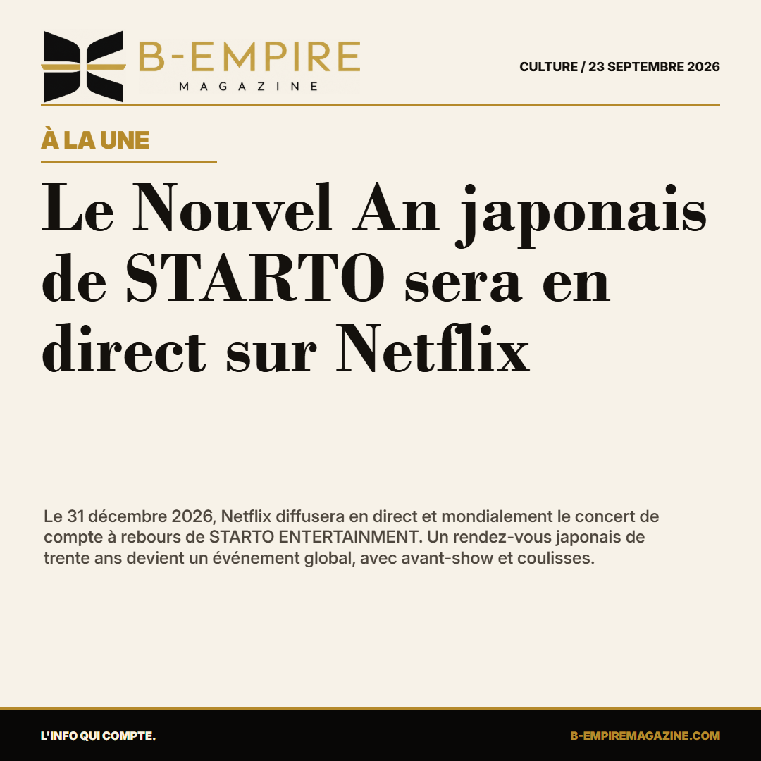 Netflix ouvre le concert du Nouvel An de STARTO au monde entier