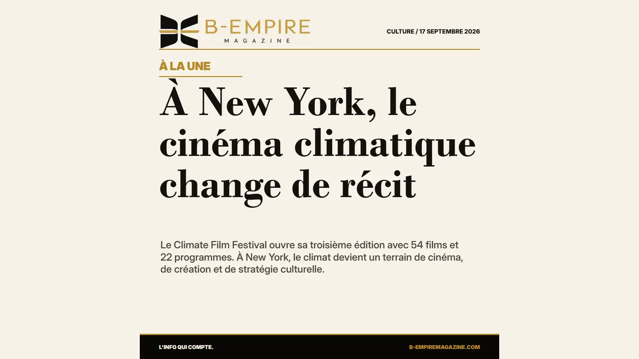 À New York, le cinéma climatique change de récit