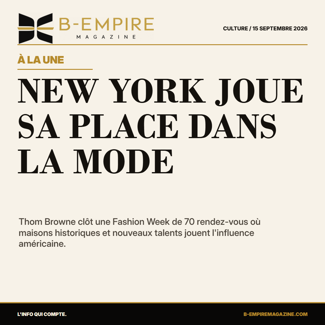 New York Fashion Week : la finale qui veut replacer l'Amérique au centre de la mode