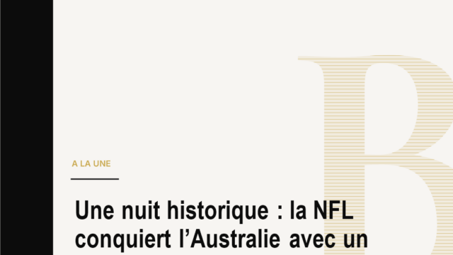 Une nuit historique : la NFL conquiert l’Australie avec un choc mondial au MCG