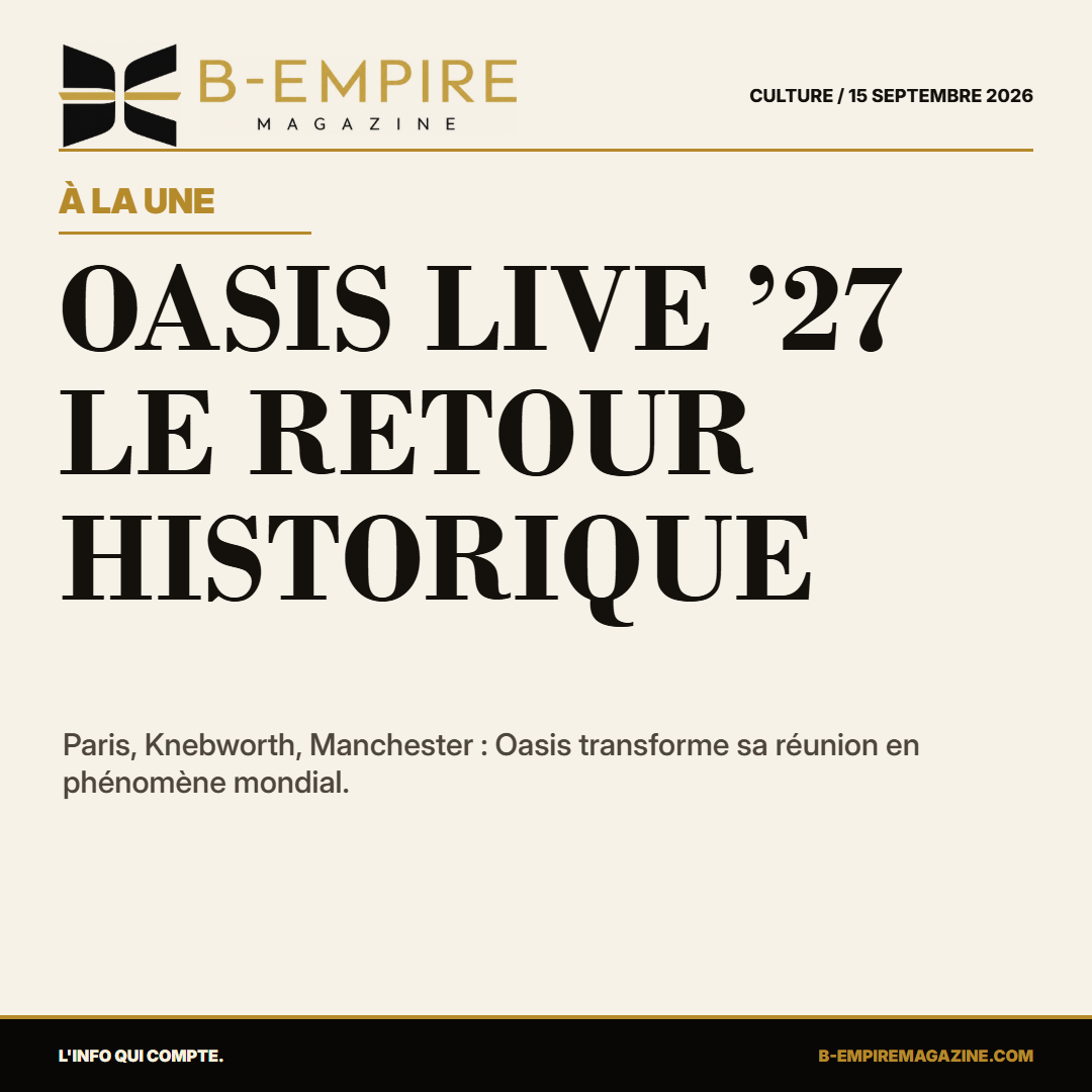 Oasis Live ’27 : le retour à Knebworth et Paris qui affole déjà le monde