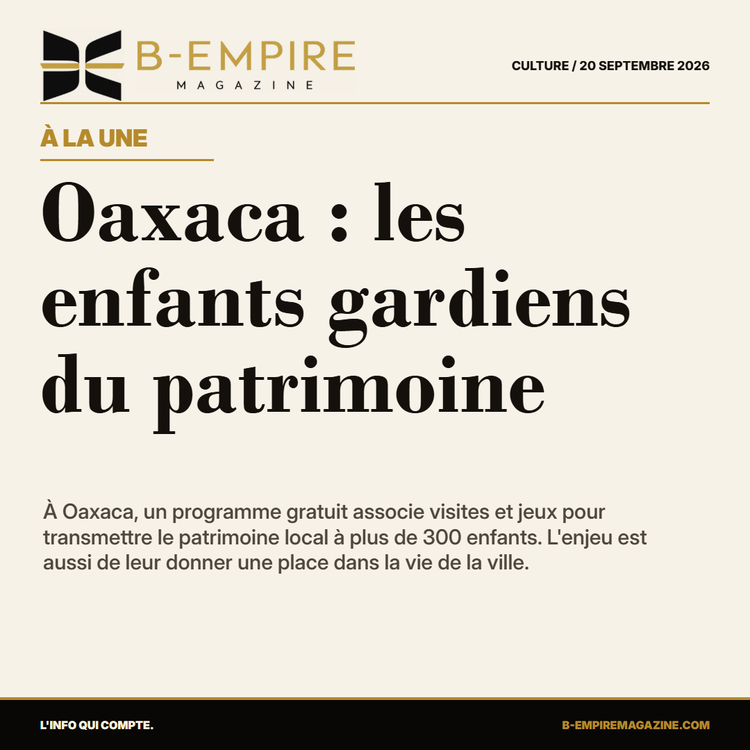 Oaxaca : les enfants gardiens du patrimoine