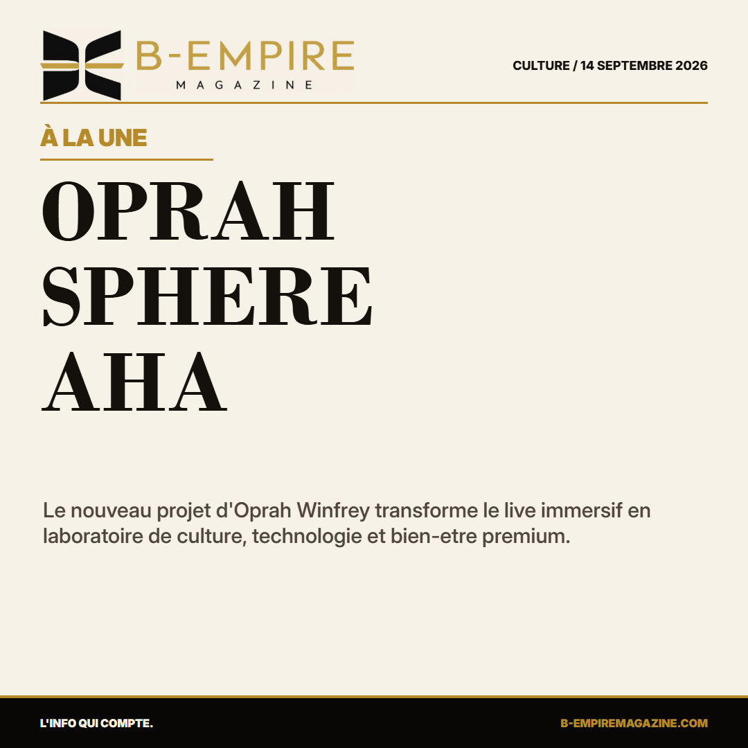Oprah au Sphere : le bien-etre devient un spectacle premium