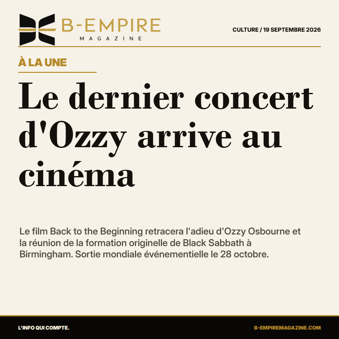 Le dernier concert d'Ozzy arrive au cinéma