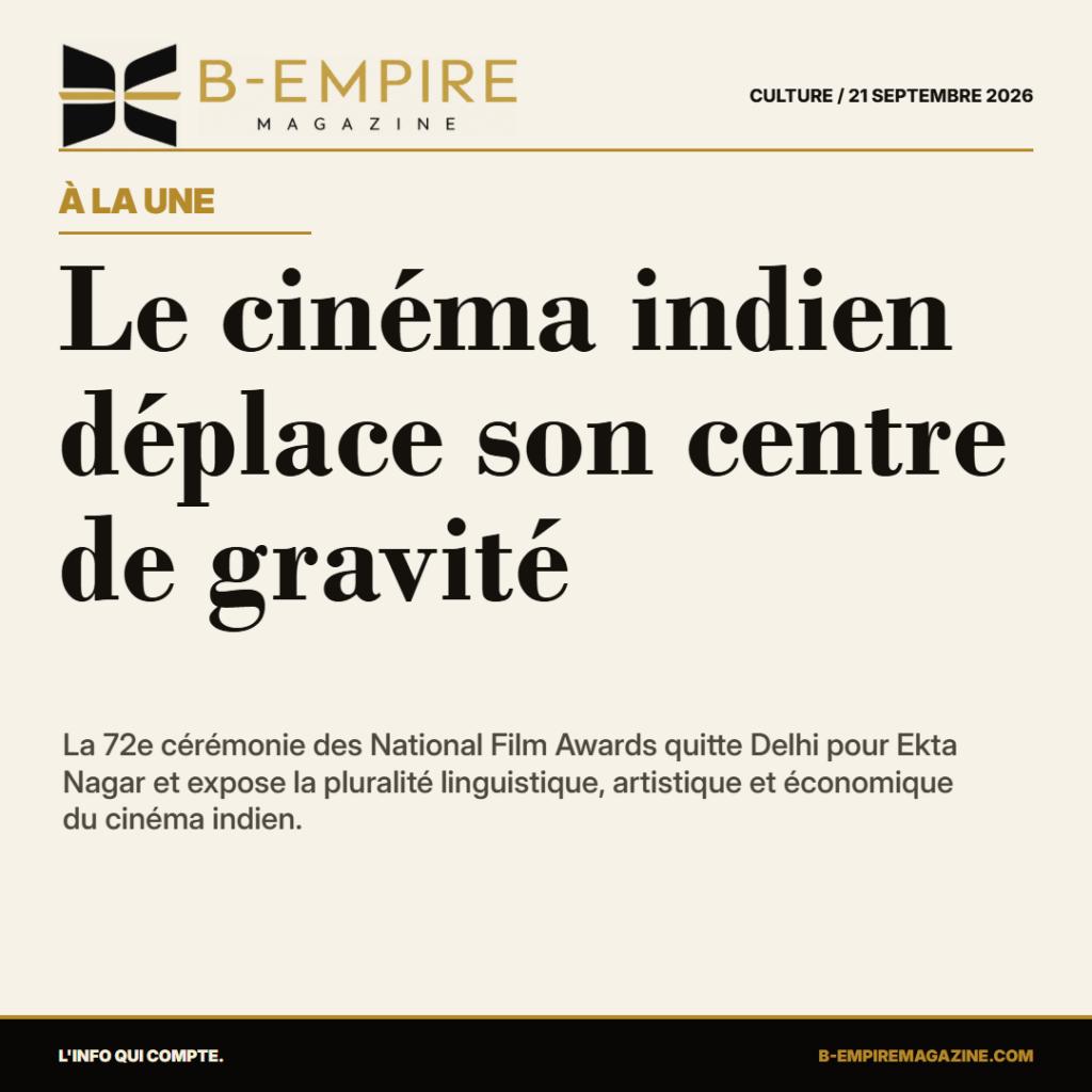Les prix du cinéma indien quittent Delhi et révèlent plusieurs industries