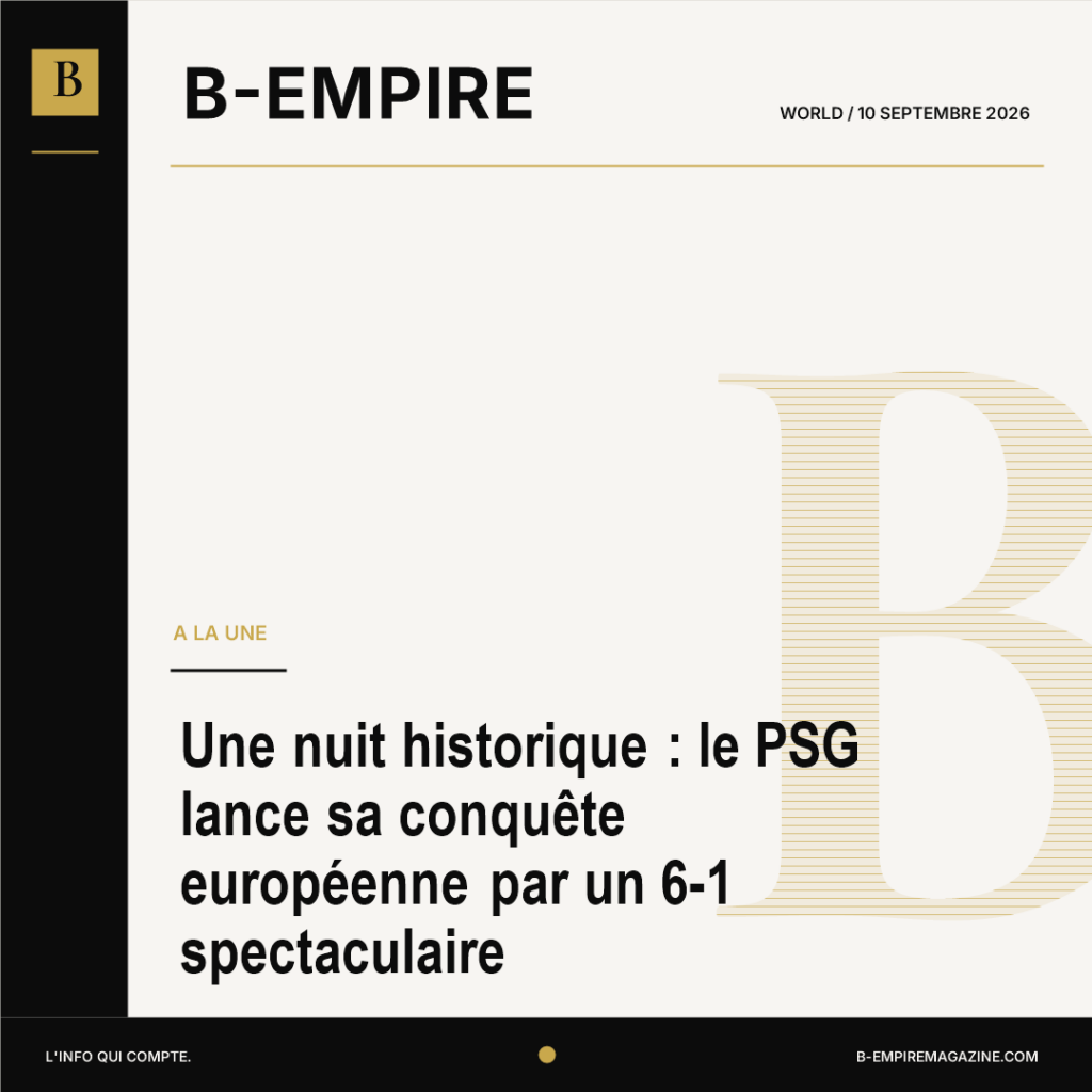 Une nuit historique : le PSG lance sa conquête européenne par un 6-1 spectaculaire