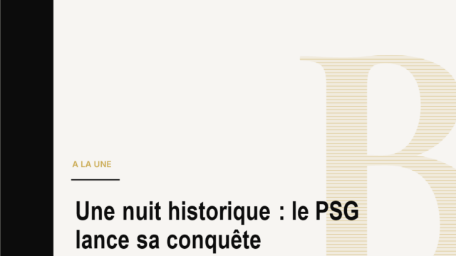 Une nuit historique : le PSG lance sa conquête européenne par un 6-1 spectaculaire