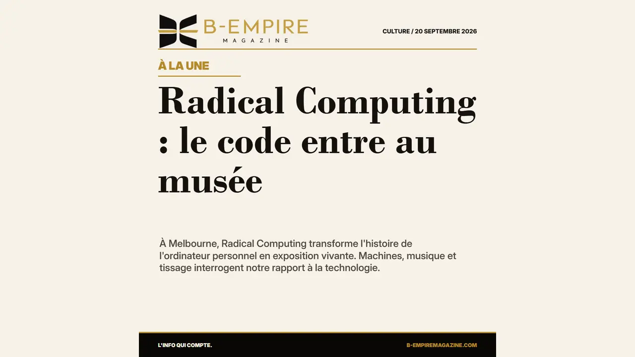 Radical Computing : le code entre au musée