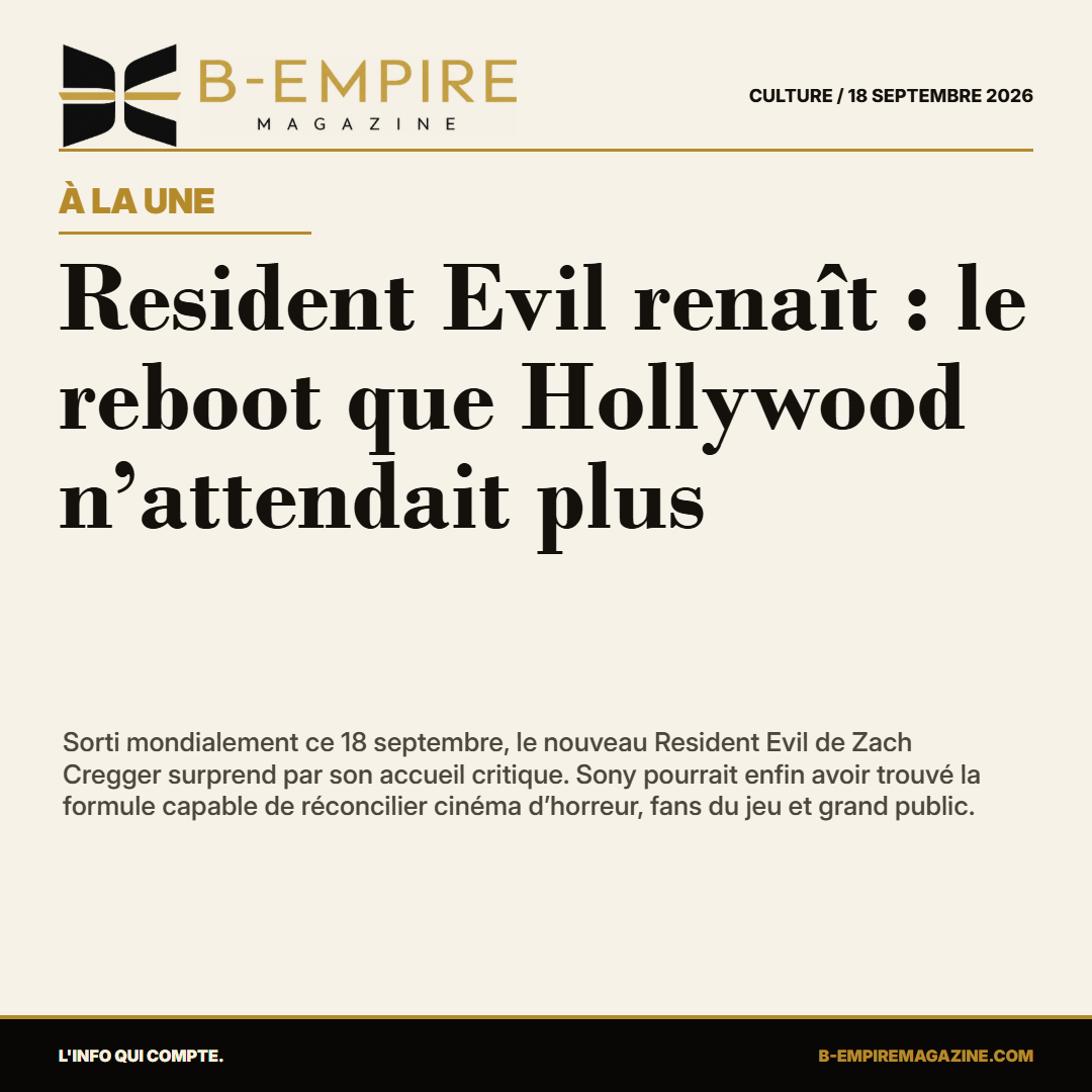 Resident Evil renaît : le reboot que Hollywood n’attendait plus