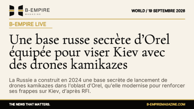 Une base russe secrète d’Orel équipée pour viser Kiev avec des drones kamikazes — B-Empire Live