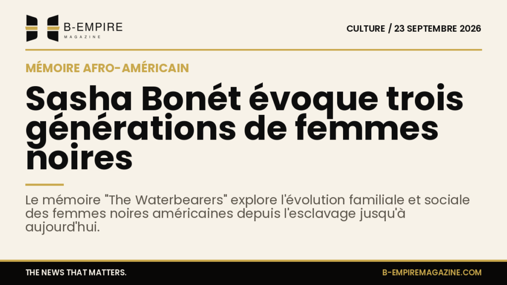 Couverture du livre The Waterbearers de Sasha Bonét avec un design sobre