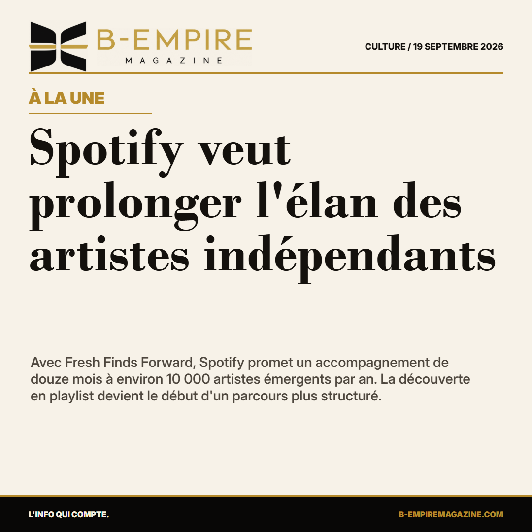 Spotify veut prolonger l'élan des artistes indépendants