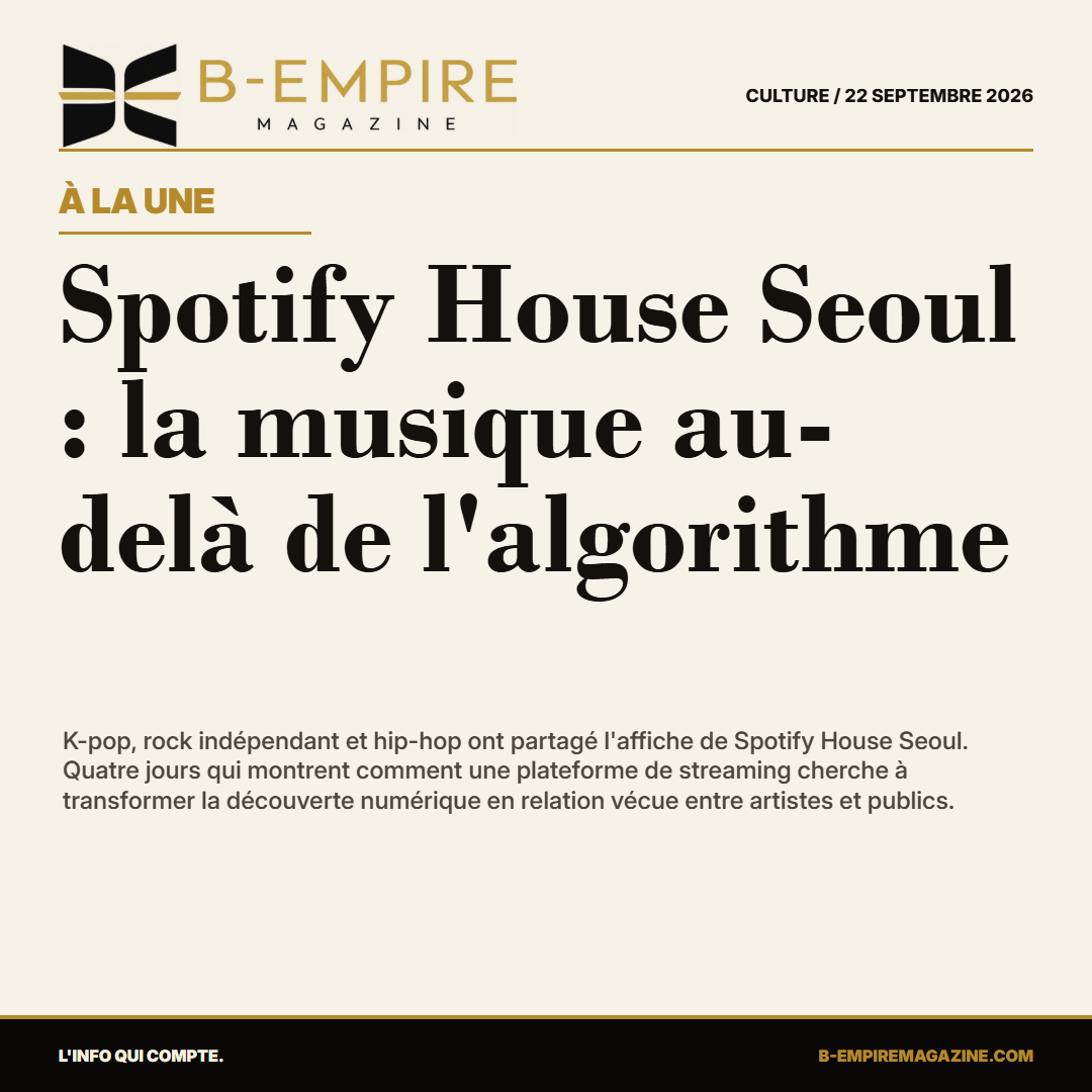 À Séoul, Spotify sort la découverte musicale de l'écran