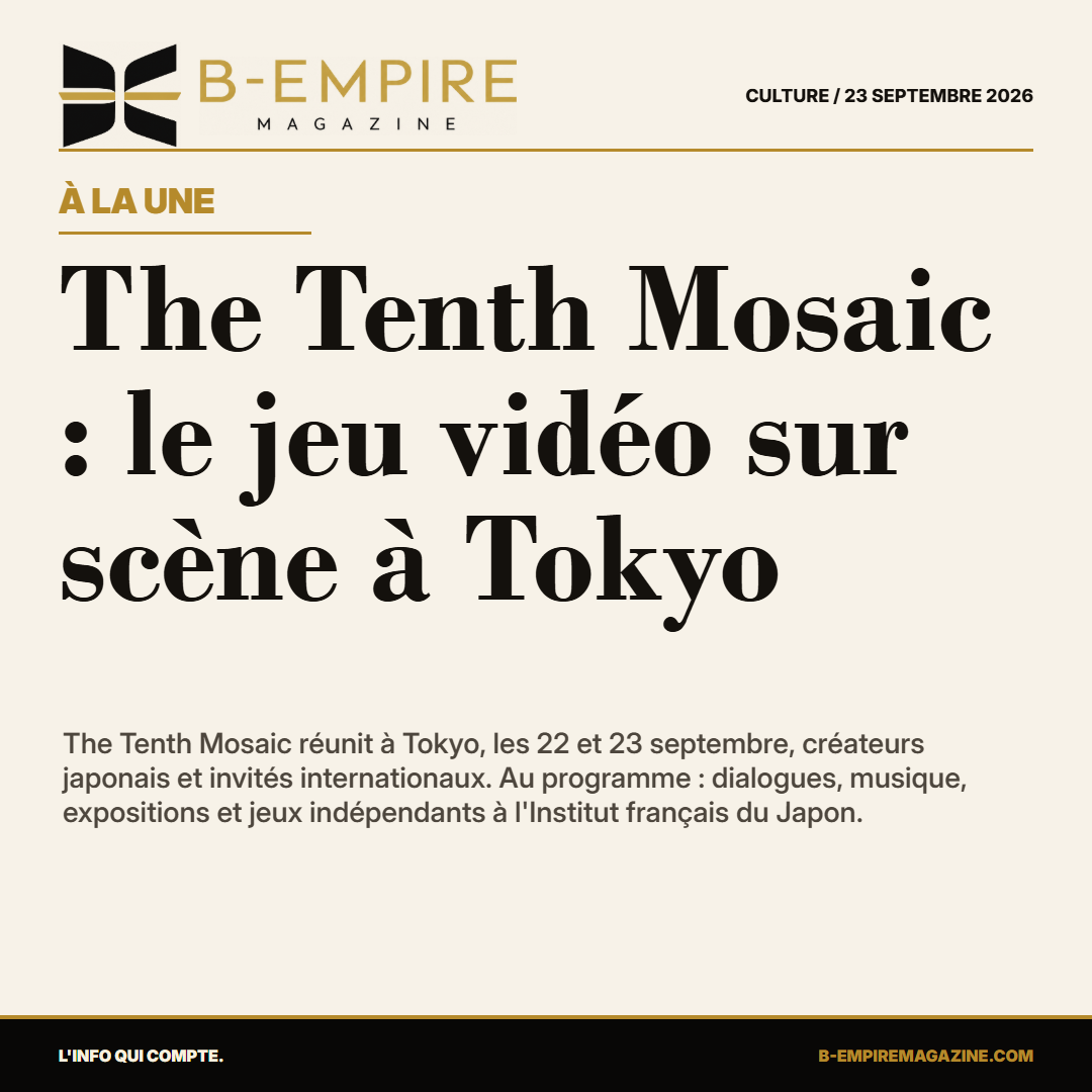 À Tokyo, The Tenth Mosaic expose le jeu vidéo comme un art vivant