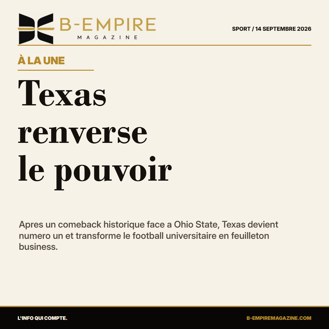 Texas numero un : le football universitaire transforme le comeback en empire mediatique