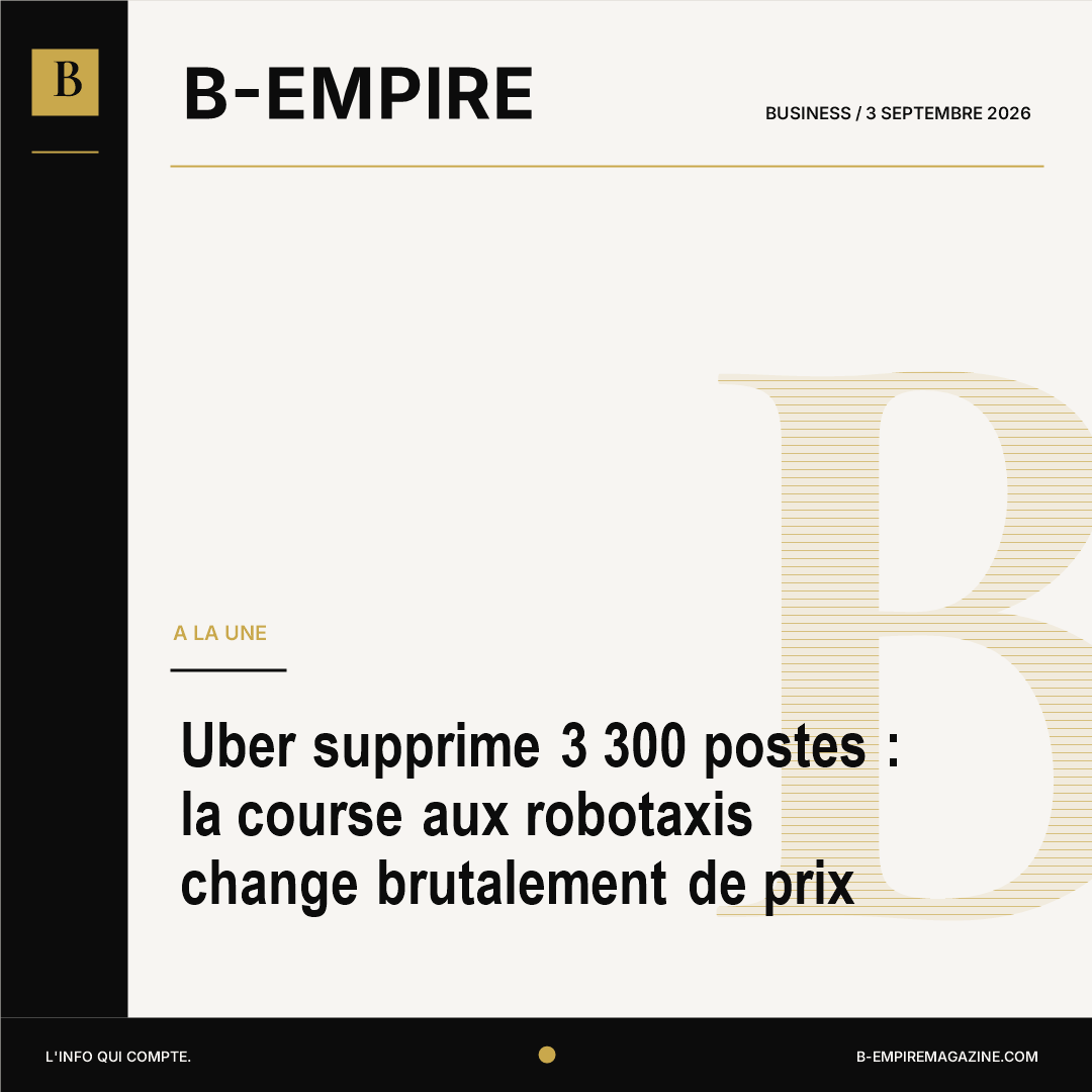 Uber supprime 3 300 postes : la course aux robotaxis change brutalement de prix