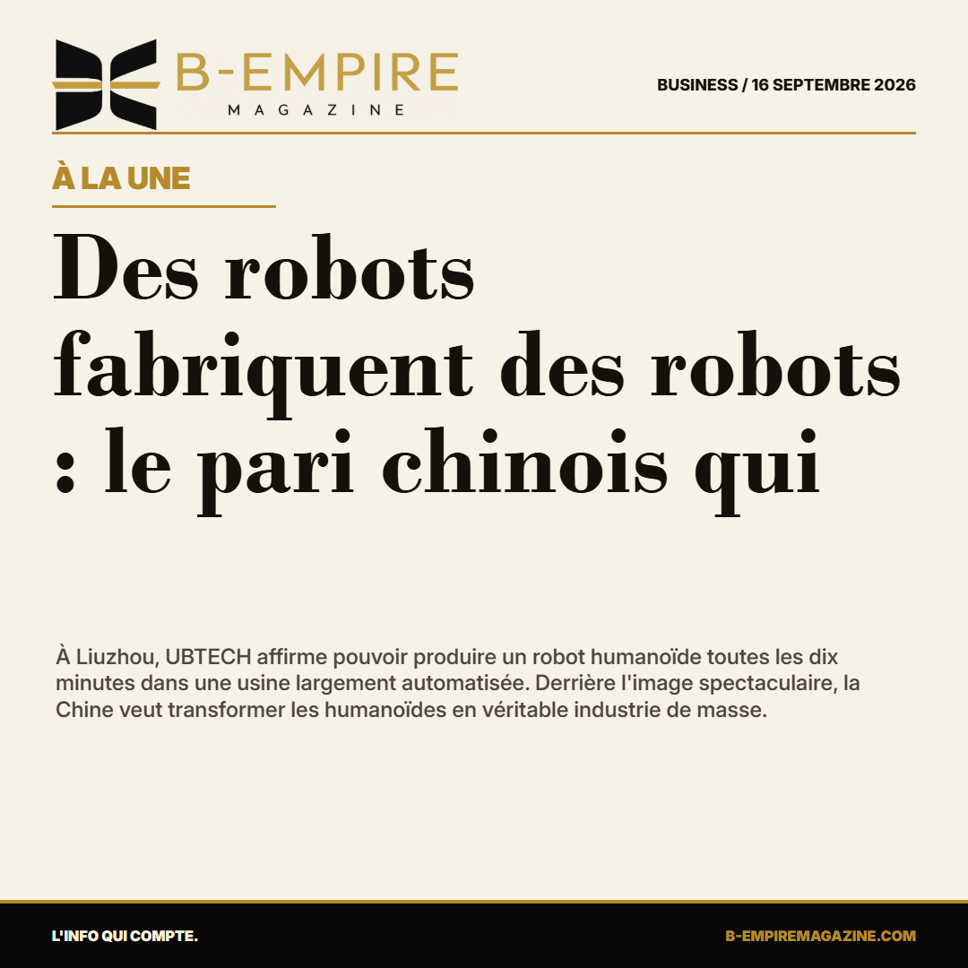 Des robots fabriquent des robots : le pari chinois qui