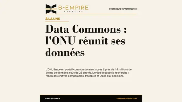 Data Commons : l'ONU réunit ses données