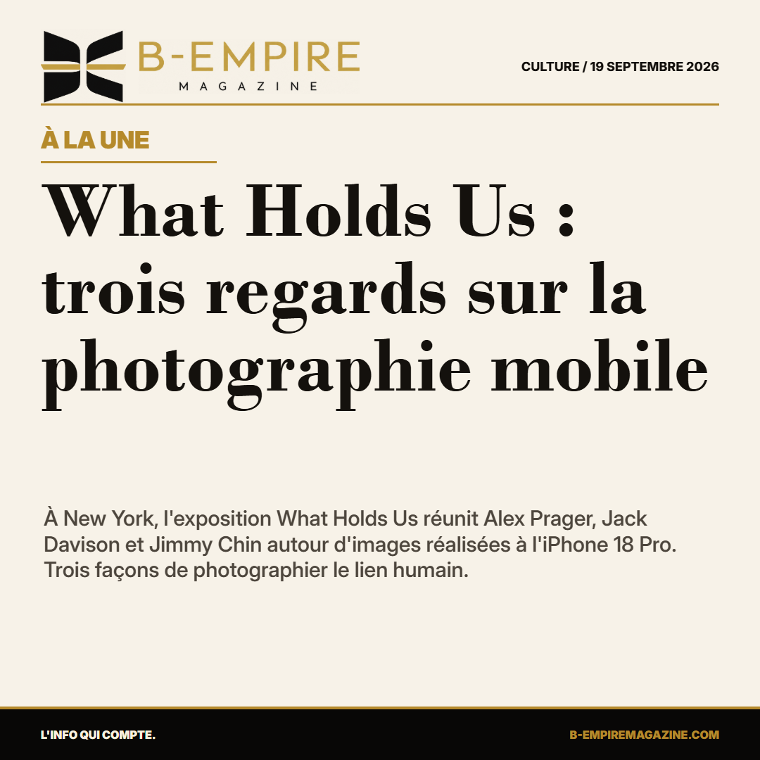 What Holds Us : trois regards sur la photographie mobile