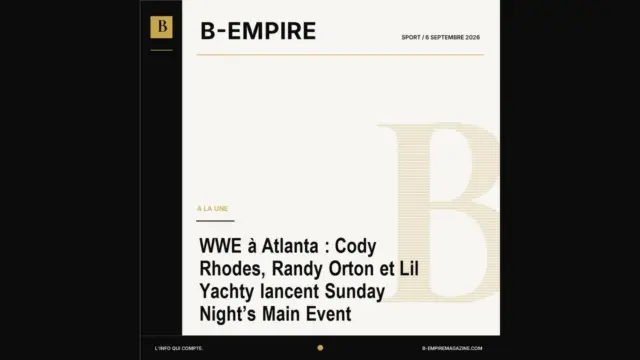 WWE à Atlanta : Cody Rhodes, Randy Orton et Lil Yachty lancent Sunday Night’s Main Event