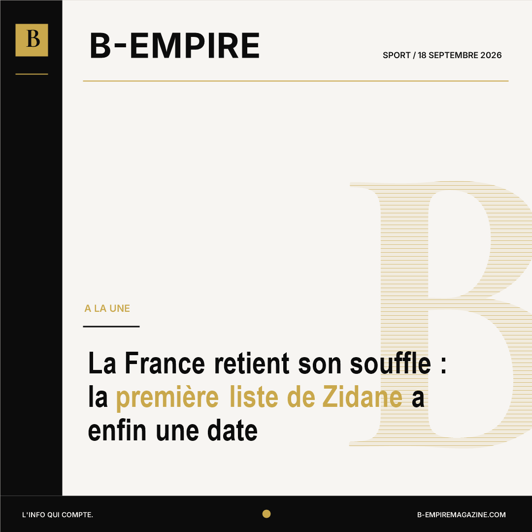La France retient son souffle : la première liste de Zidane a enfin une date