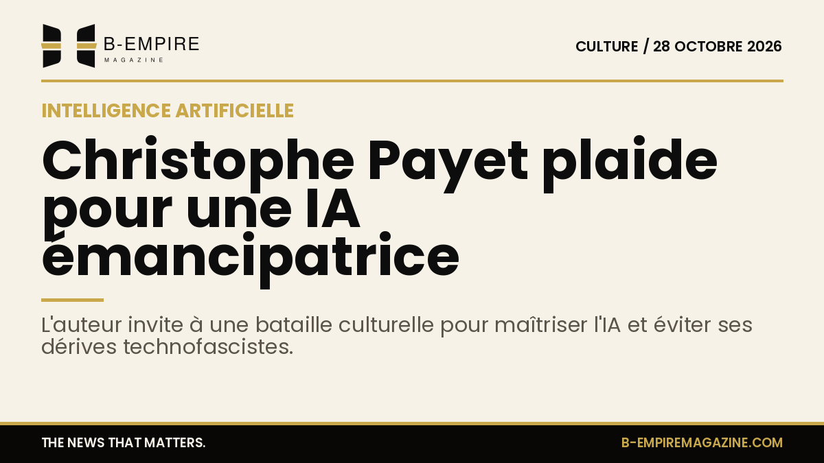 Couverture du livre GuérillIA de Christophe Payet avec un design sobre et typographie moderne.