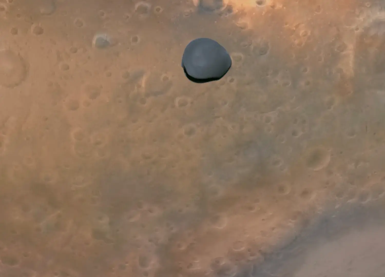 Hera révèle la nature binaire du système d’astéroïdes Didymos à 1280 km