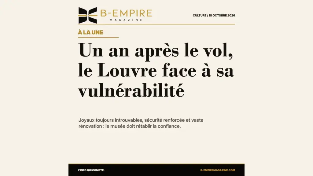 Un an après le vol des joyaux, le Louvre face au prix de sa vulnérabilité