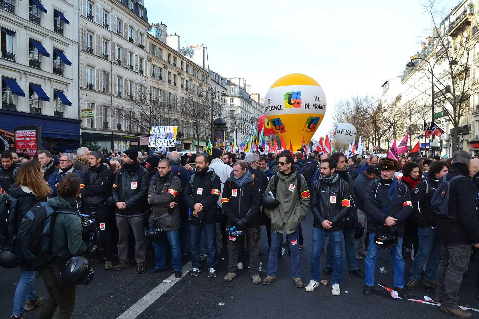 La manifestation parisienne du 24 octobre avance sur un parcours contesté