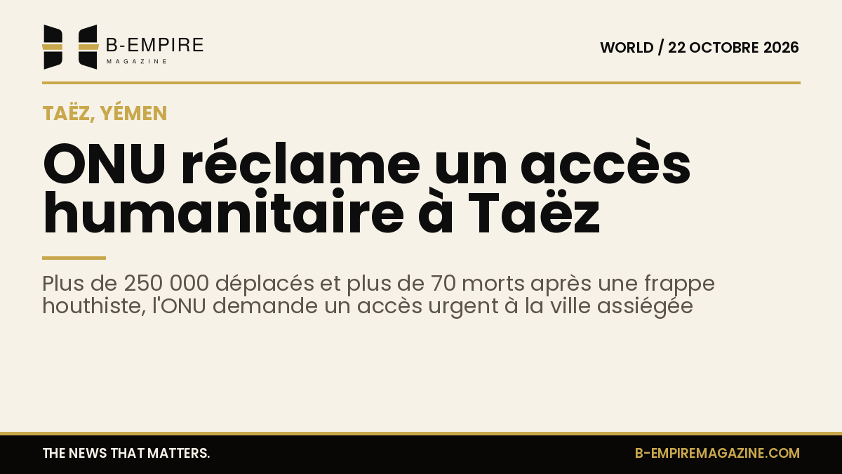 Carte stylisée de Taëz au Yémen avec un chiffre 250000 en surimpression dorée sur fond papier
