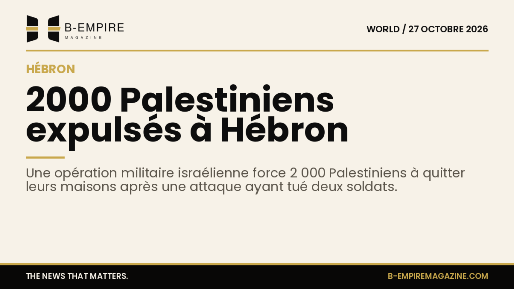 Photographie symbolique d'une maison à Hébron avec un fond montrant des murs et des tunnels, illustrant la tentative de retour d'un Palestinien.