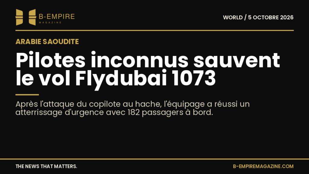 Cockpit d'un avion avec un ciel sombre en arrière-plan, symbolisant l'intervention des pilotes lors du vol Flydubai 1073